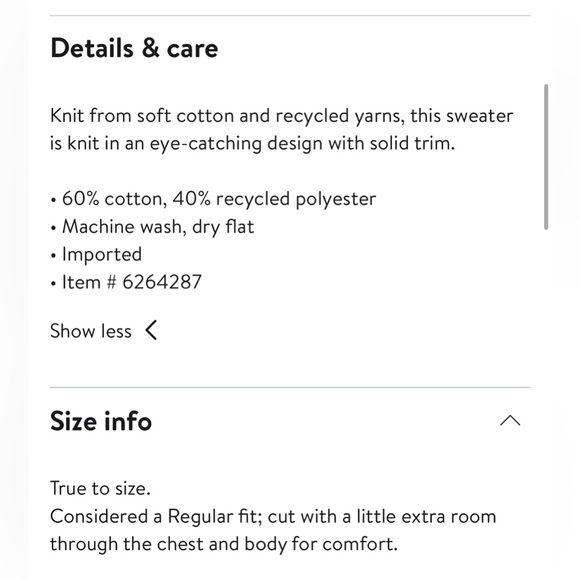 Nordstrom Men’s Crewneck Sweater - Picture 5 of 9